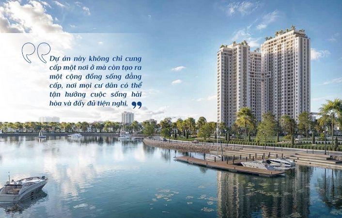 Điểm nhấn của Chung cư Lakeside Garden Hải Phòng