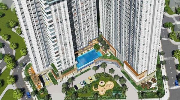 Phối cảnh tổng thể chung cư Lakeside Garden Hải Phòng