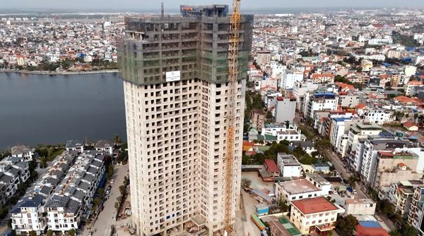 Tiến độ xây dựng dự án Lakeside Garden Hải Phòng